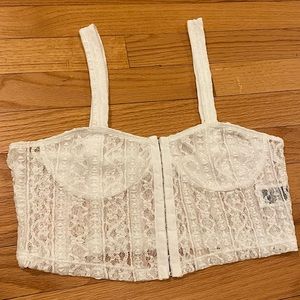 White Lace Top